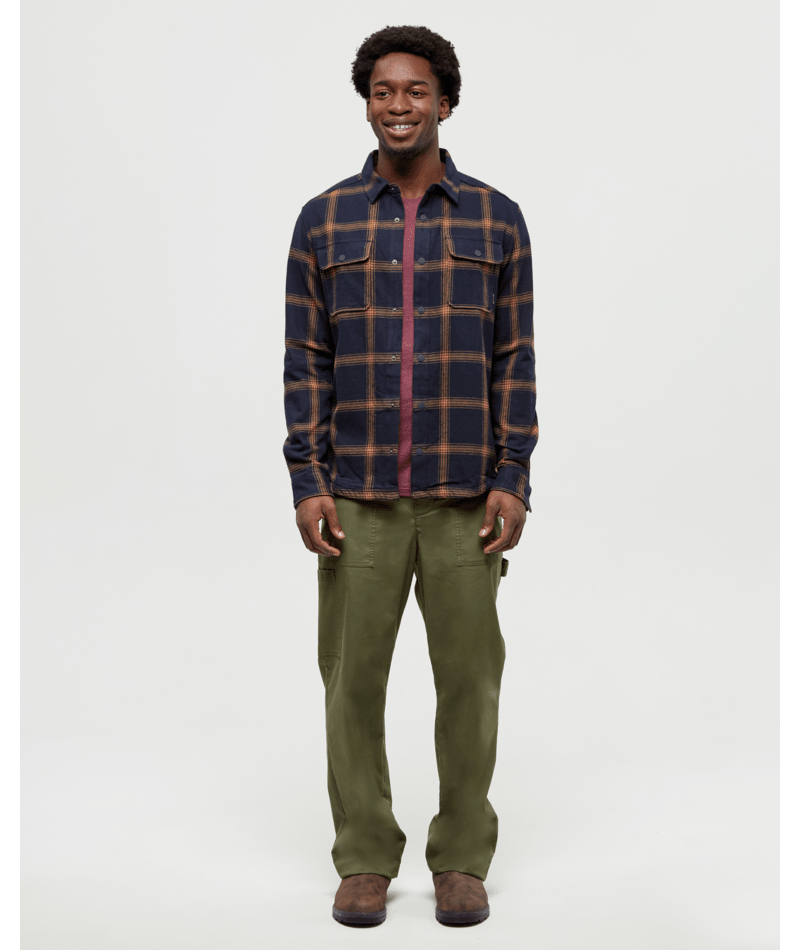 tentree Men's Kapok Flannel Colville - A&M Clothing & Shoes - Westlock