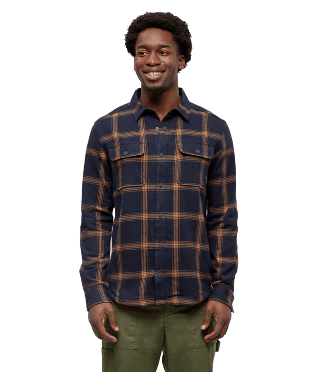 tentree Men's Kapok Flannel Colville - A&M Clothing & Shoes - Westlock
