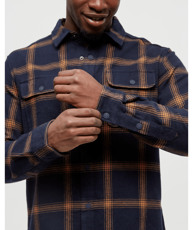 tentree Men's Kapok Flannel Colville - A&M Clothing & Shoes - Westlock