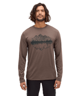 tentree Men's Mountain Portal Longsleeve T-Shirt - Ashwood