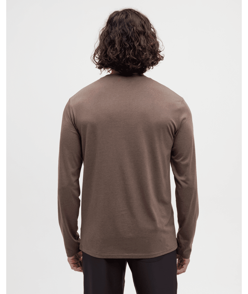 tentree Men's Mountain Portal Longsleeve T-Shirt - Ashwood