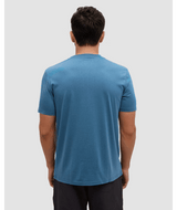 tentree Men's Mountain Scenic T-Shirt - Blue Horizon