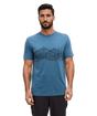 tentree Men's Mountain Scenic T-Shirt - Blue Horizon
