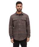 tentree Men's Quilted Colville Shacket - Ashwood Heather
