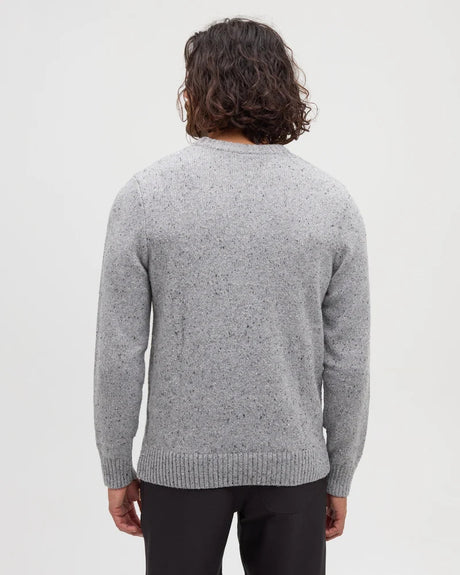 tentree Men's Rambler Fleck Sweater - Harbour Grey
