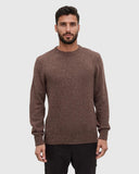 tentree Men's Rambler Fleck Sweater - Cedar Bark
