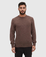 tentree Men's Rambler Fleck Sweater - Cedar Bark
