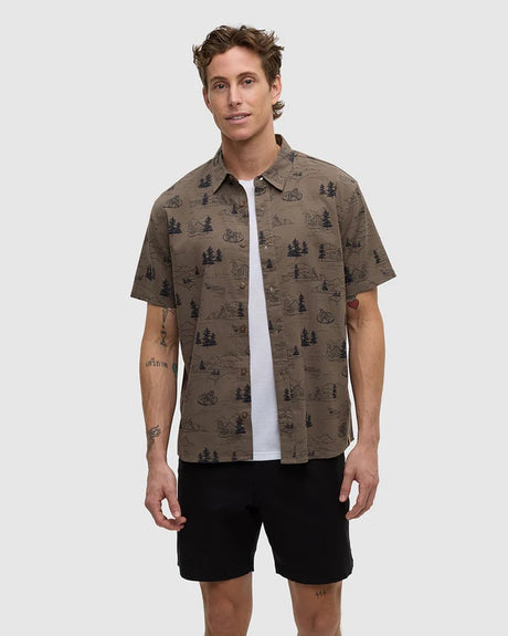 tentree Men's Redwood Shirt - A&M Clothing & Shoes