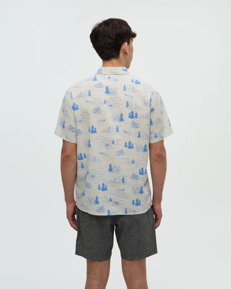 tentree Men's Redwood Shirt - White Oak