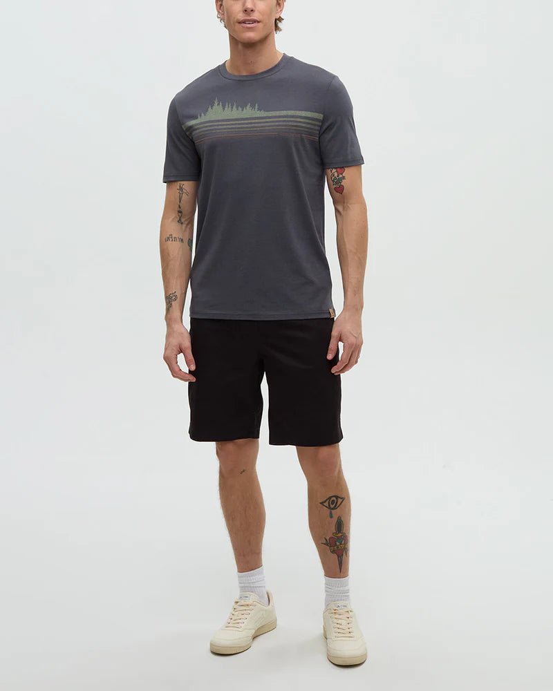 tentree Men's Retro Treeline T-Shirt - A&M Clothing and Shoes
