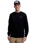 tentree Men's Reynard Crew Sweater - Meteorite