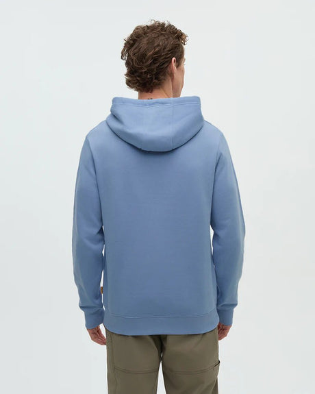 tentree Men's Reynard Hoodie - Lakeside Blue