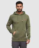 tentree Men's Sasquatch Hoodie - Olive/Football