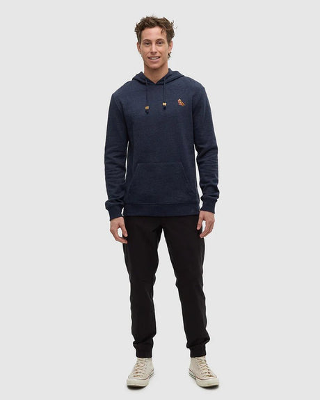 tentree Men's Sasquatch Hoodie - Midnight/Adirondack