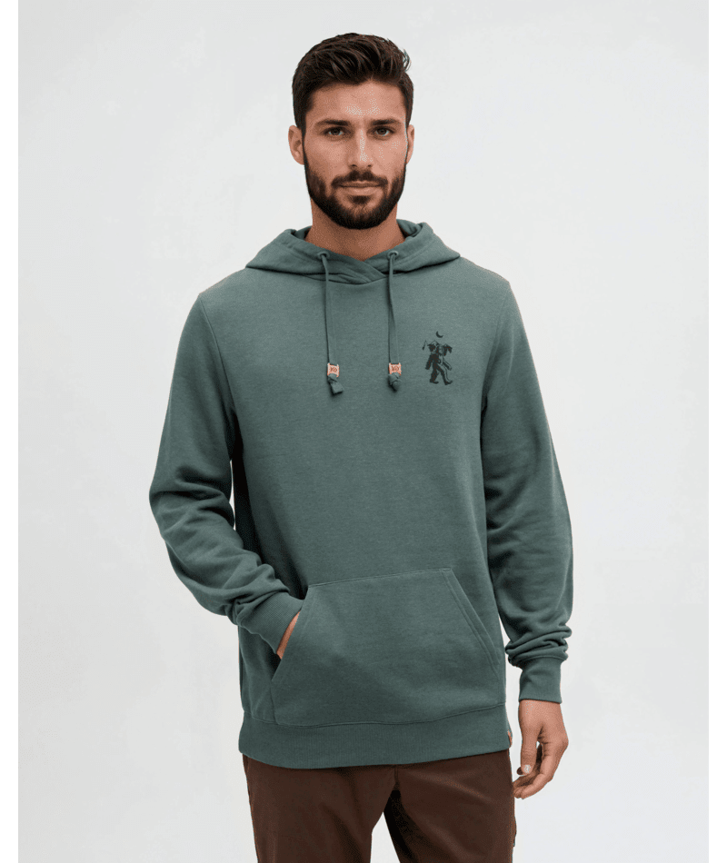 tentree Men's Sasquatch Sighting Hoodie - Pine Green