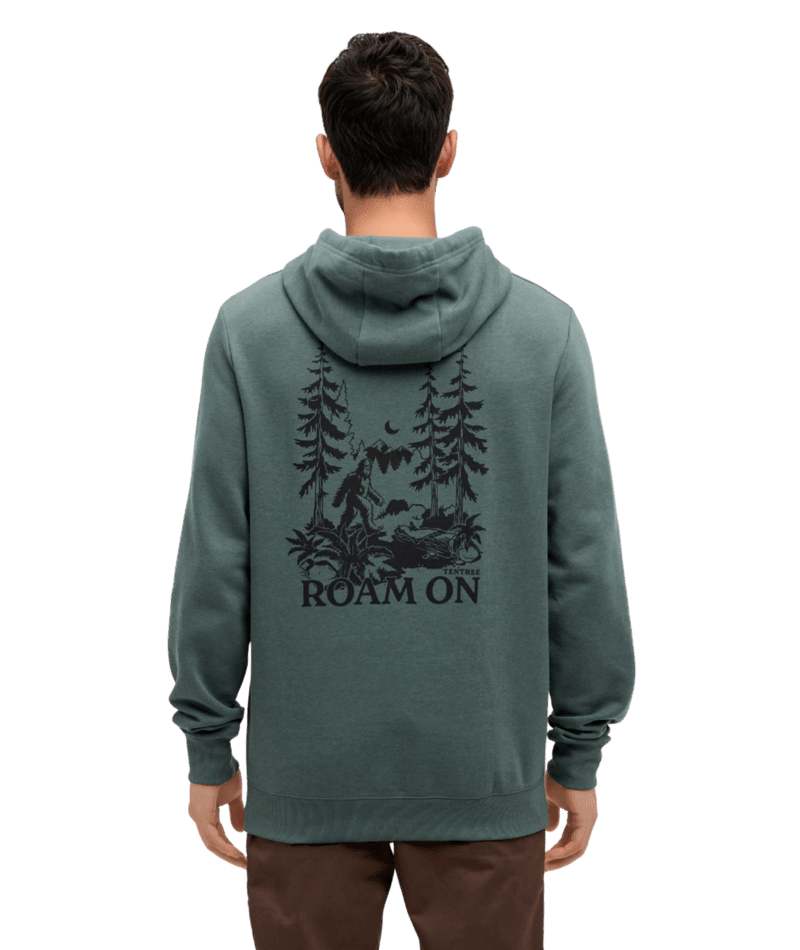 tentree Men's Sasquatch Sighting Hoodie - Pine Green