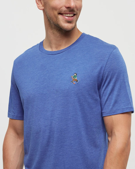 tentree Men's Sasquatch T-Shirt - Seaport/Hockey