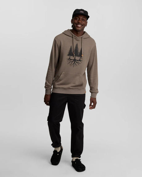 tentree Men's Trees Hoodie - Clay