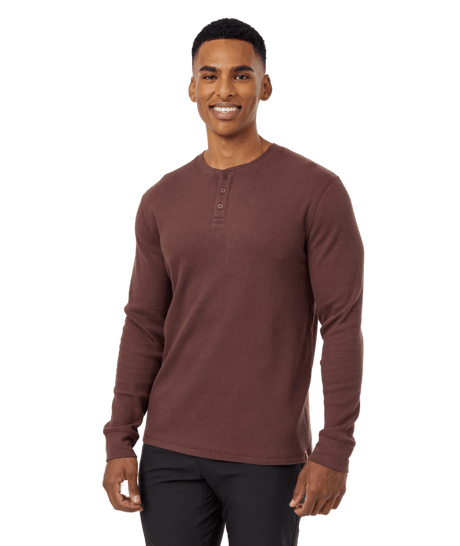 tentree Men's TreeWaffle LS Henley Tee - A&M Clothing & Shoes - Westlock