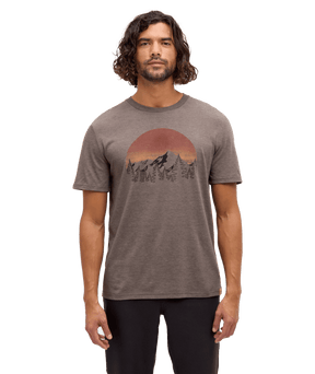 tentree Men's Vintage Sunset T-Shirt - Ashwood Heather