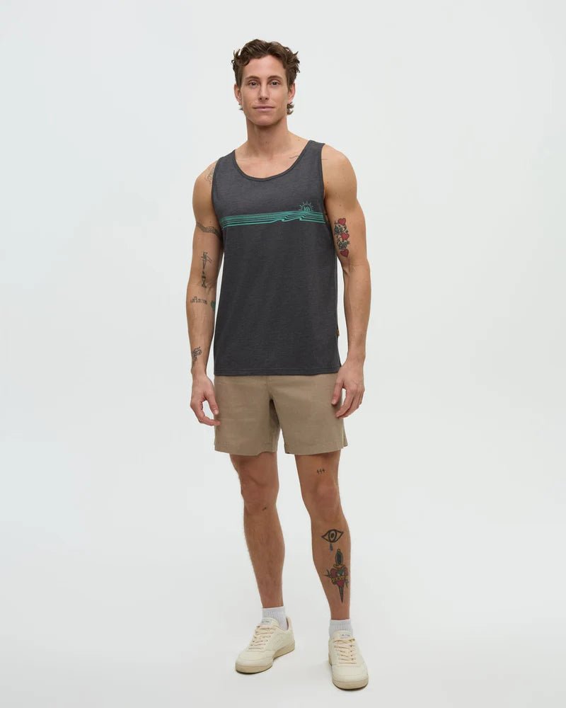 tentree Men's Weekend Wave Tank - A&M Clothing and Shoes