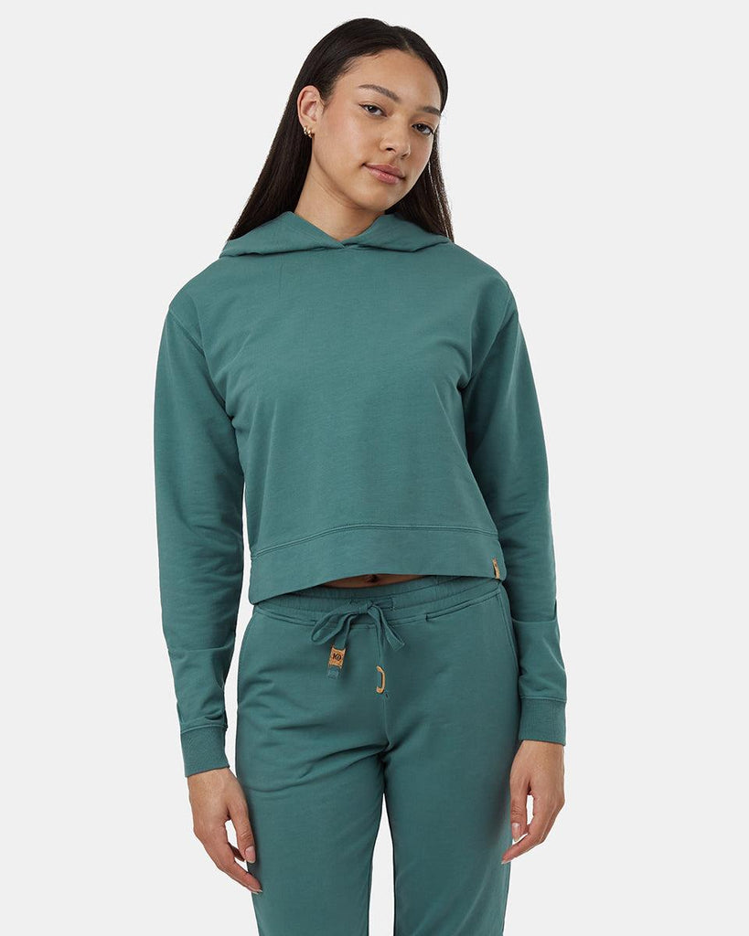tentree Women's French Terry Crop Hoodie - tentree - A&M Clothing & Shoes - Westlock AB
