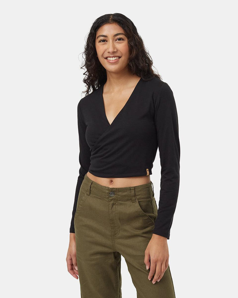 tentree Women's Treeblend Wrap Top - tentree - A&M Clothing & Shoes - Westlock AB