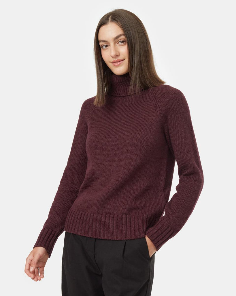 tentree Women's Woole Turtleneck Sweater - tentree - A&M Clothing & Shoes - Westlock AB