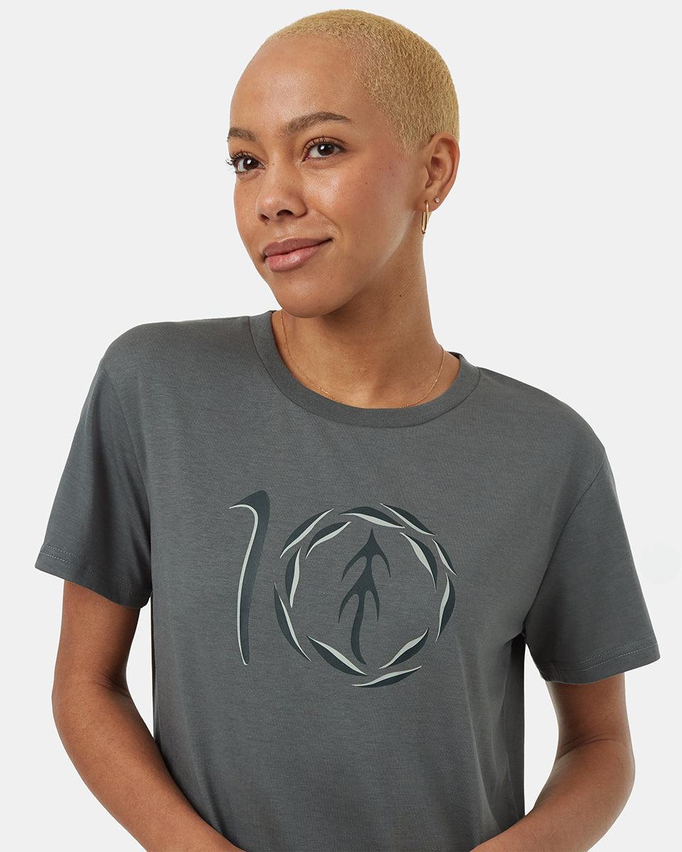 tentree Women's Artist Series Leaf Tee - A&M Clothing & Shoes - Westlock