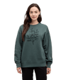 tentree Women's Autumn Flora Crew Sweater - A&M Clothing and Shoes