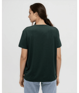 tentree Women's Autumn Flora T-Shirt - Dark Forest