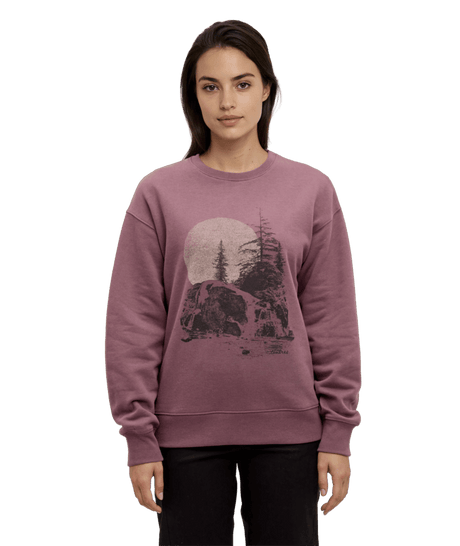 tentree Women's Backcountry Crew Sweater - Pale Oak