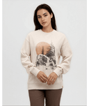tentree Women's Backcountry Crew Sweater - Pale Oak