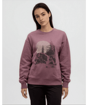 tentree Women's Backcountry Crew Sweater - Mauve Stone
