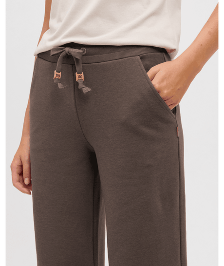 tentree Women's Bamone Wide Leg Sweatpants - Ashwood