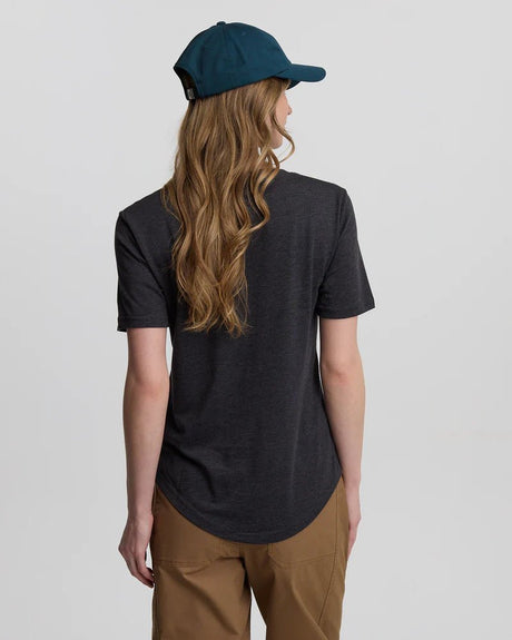 tentree Women's Brackley T-Shirt - Meteorite Heather