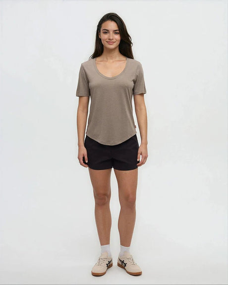 tentree Women's Brackley T-Shirt - Clay