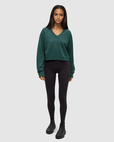tentree Women's Bridger Sweatshirt - Forest Pine