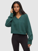 tentree Women's Bridger Sweatshirt - Forest Pine