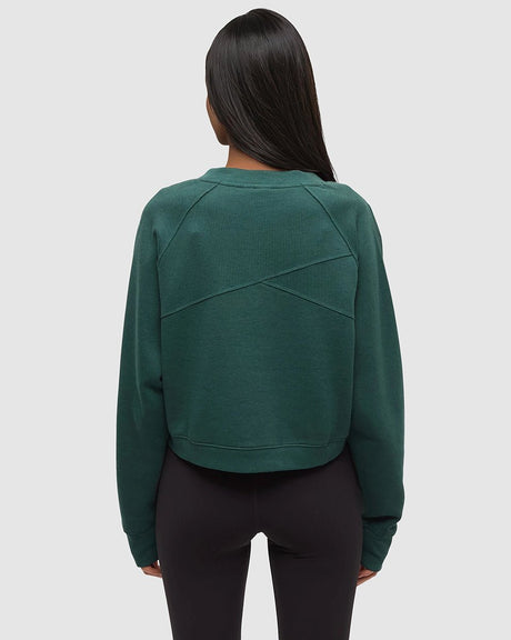 tentree Women's Bridger Sweatshirt - Forest Pine