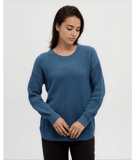 tentree Women's Broughton Sweater - Blue Horizon