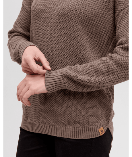 tentree Women's Broughton Sweater - Ashwood Heather