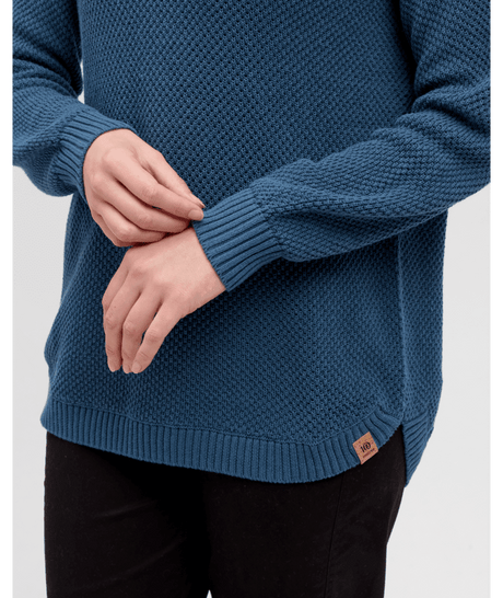tentree Women's Broughton Sweater - Blue Horizon
