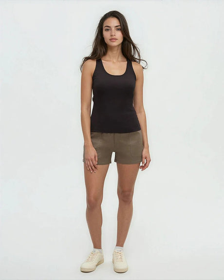 tentree Women's Dover Tank Top - Meteorite