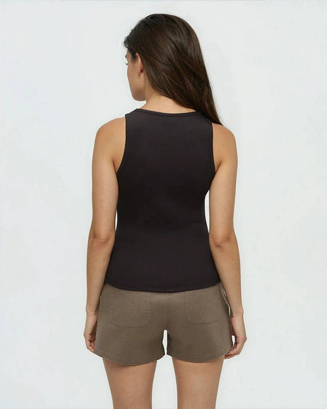 tentree Women's Dover Tank Top - Meteorite