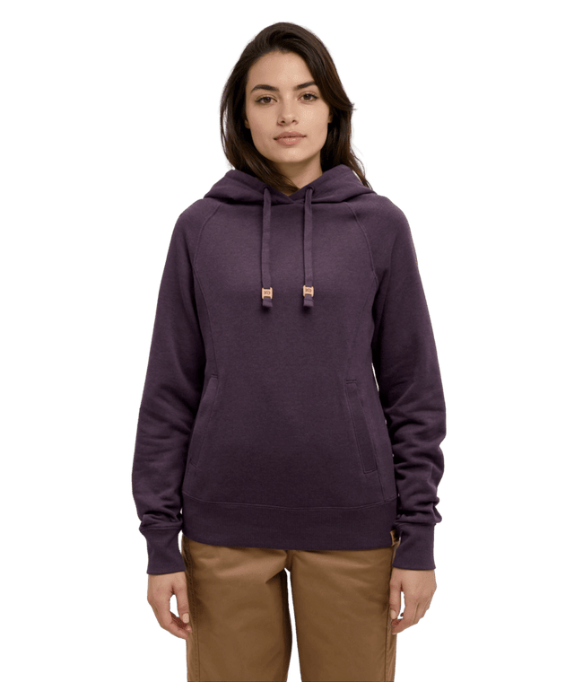 tentree Women's Elm Hoodie - Plum Royale