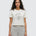 tentree Women's Floral Crop T-Shirt - Undyed