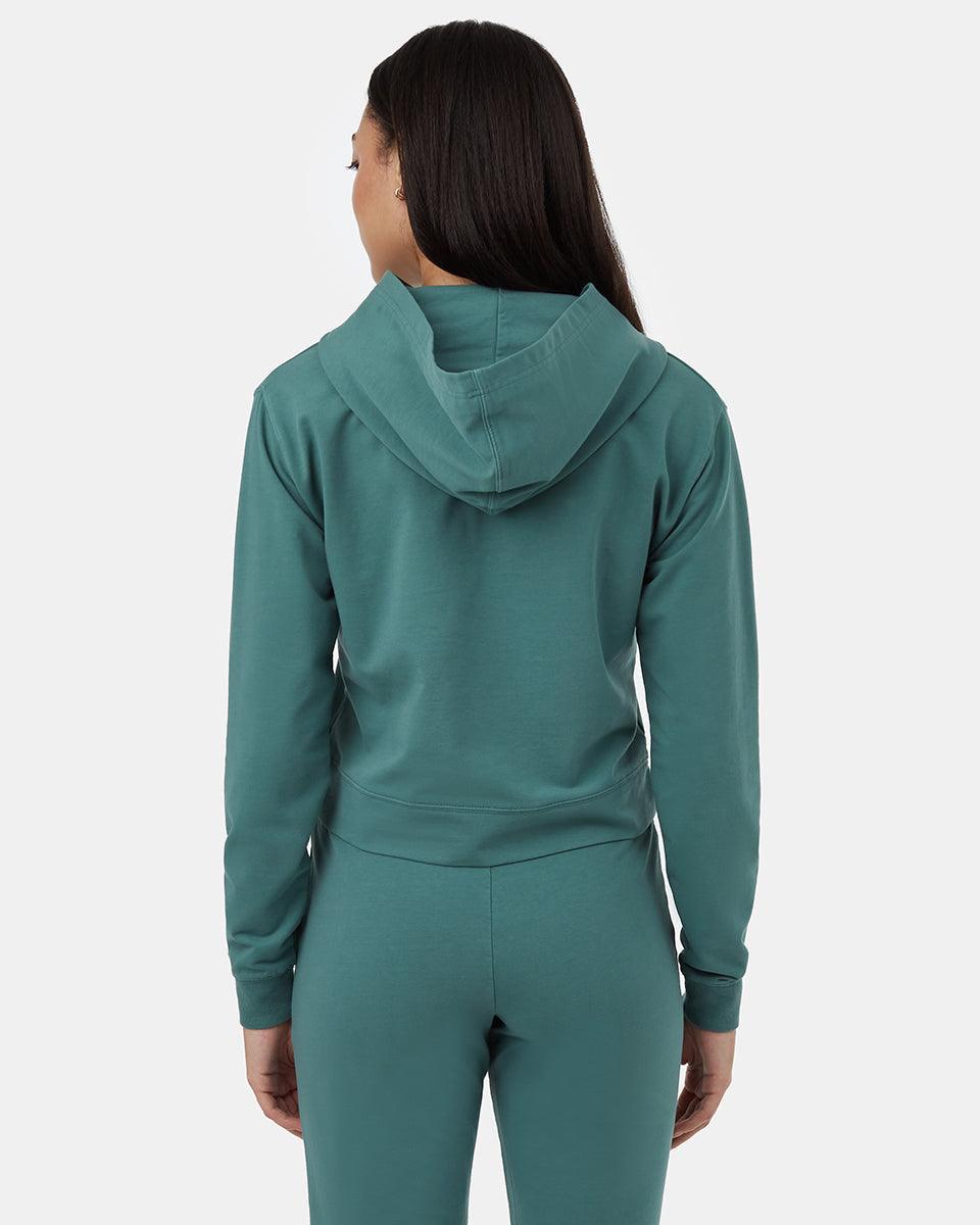 tentree Women's French Terry Crop Hoodie - A&M Clothing & Shoes - Westlock