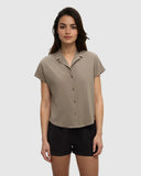 tentree Women's Harding Shirt - Clay