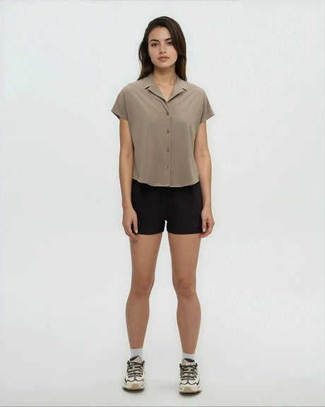 tentree Women's Harding Shirt - Clay